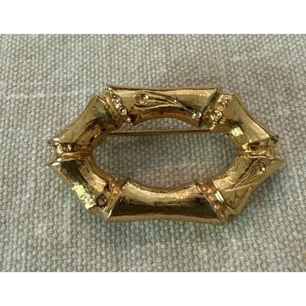 Vintage Signed Dotty Smith Brooch Pin 2"